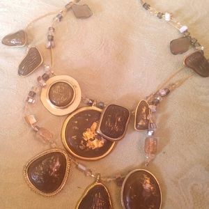 Necklace and earring